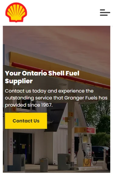 Granger Fuels - Website Redesign